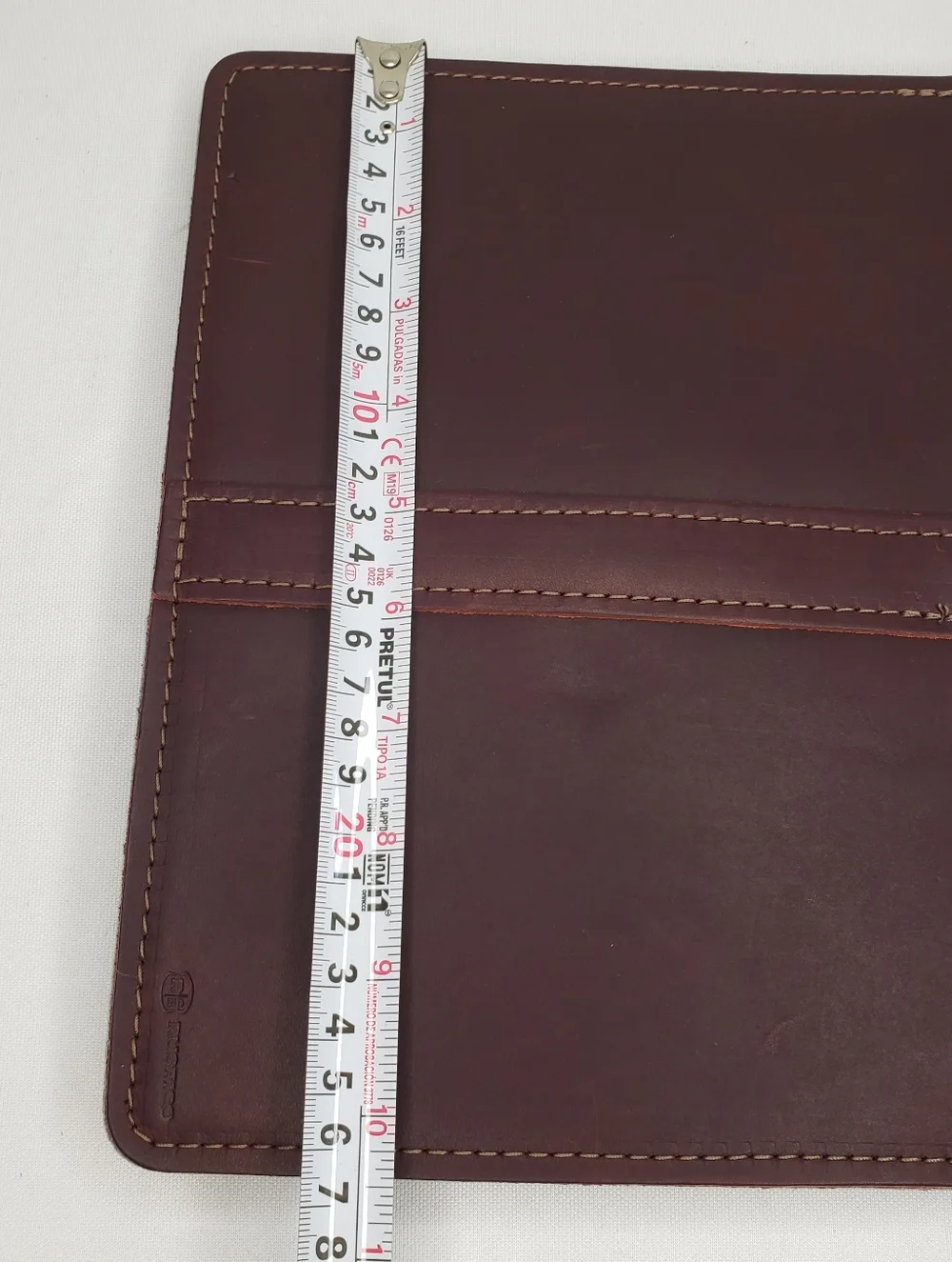 Wild Horse Leather Deep Brown & Wool Mini iPadCase Cover